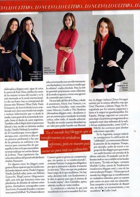 Bazaar Argentina junto a bloggers