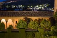 La cara nocturna de la Alhambra