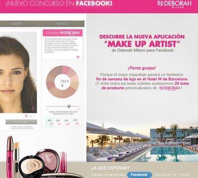 MAQUÍLLATE CON DEBORAH Y SU APLICACIÓN 