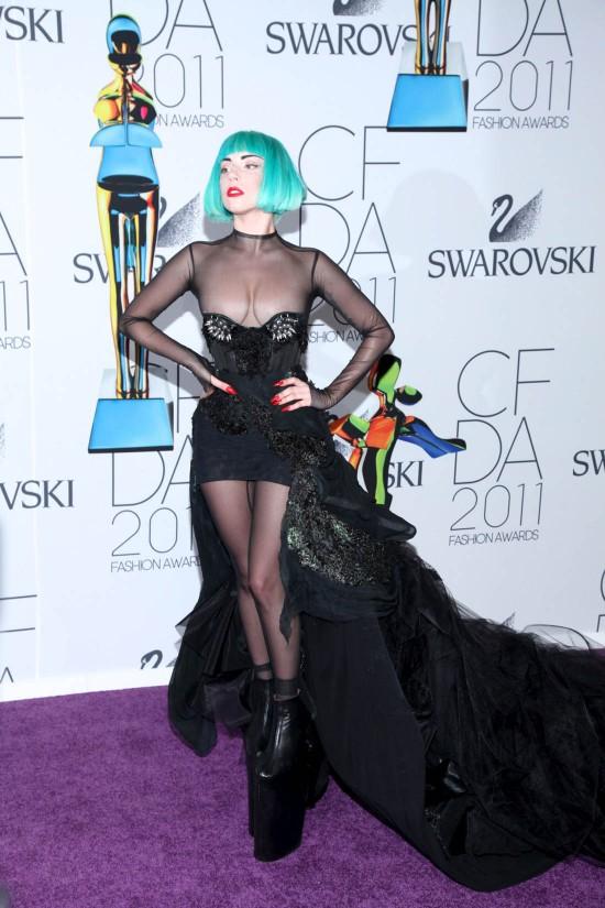 Lady Gaga fASHION AWARDS 2011