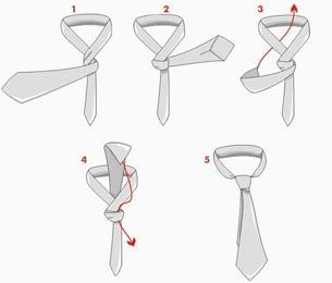 Tutorial: Nudos de corbata para el novio