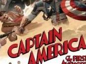 Espectacular póster retro Capitán América: Primer Vengador
