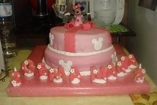 TARTA MINIE MOUSE (ESPECIAL GEMA)
