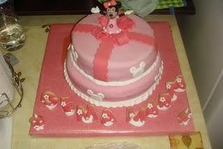 TARTA MINIE MOUSE (ESPECIAL GEMA)