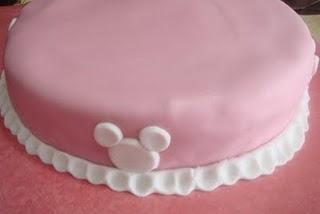 TARTA MINIE MOUSE (ESPECIAL GEMA)