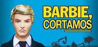 Barbie cortamos. No salgo con chicas que deforestan.