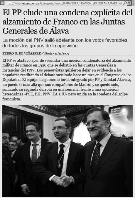 el PP no condena la violencia