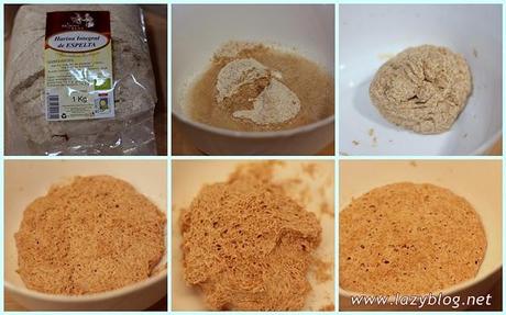 Rosca de pan de espelta y cereales