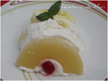 POSTRE DE PIÑA