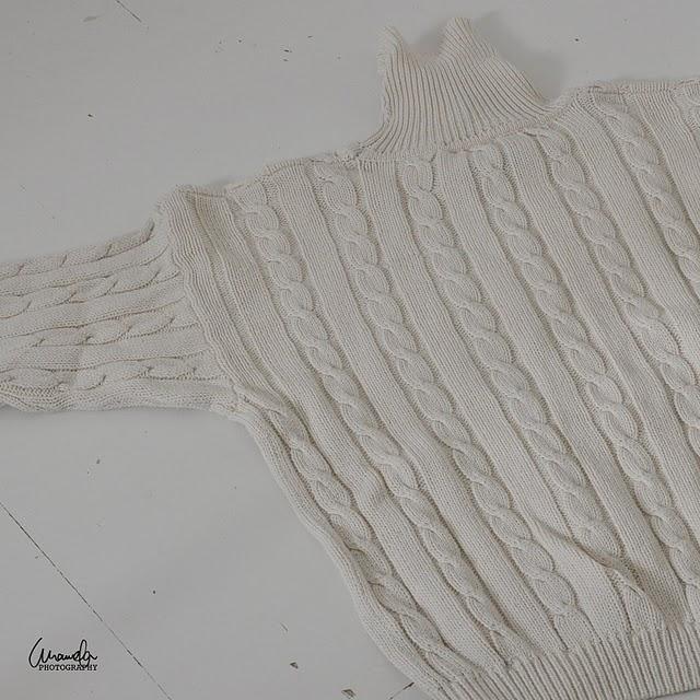 Diy: Un cojín con un viejo jersey de lana