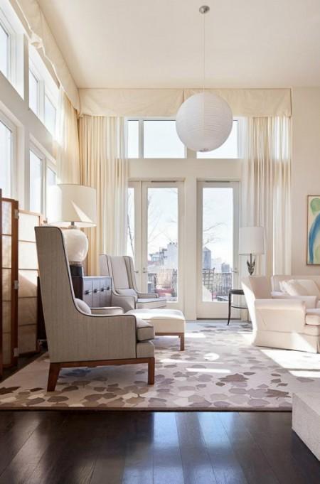 terraza con piscina muebles de terraza muebles de lujo loft duplex en nueva york duplex condominium penthouse nyc diseño de interiores decoración de interiores biblioteca en casa atico en nyc apartamento en new york de lujo 