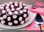 Tarta chocolate nubes