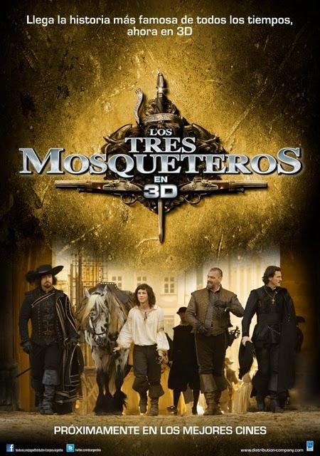 Póster de andar por casa de 'Los Tres Mosqueteros'