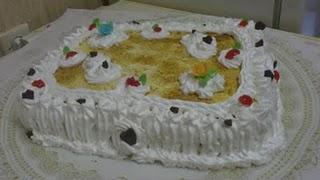 Tarta de merengue, crema de limon y chocolate