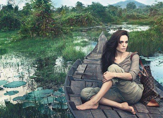 Nueva campaña de Louis Vuitton con Angelina Jolie
