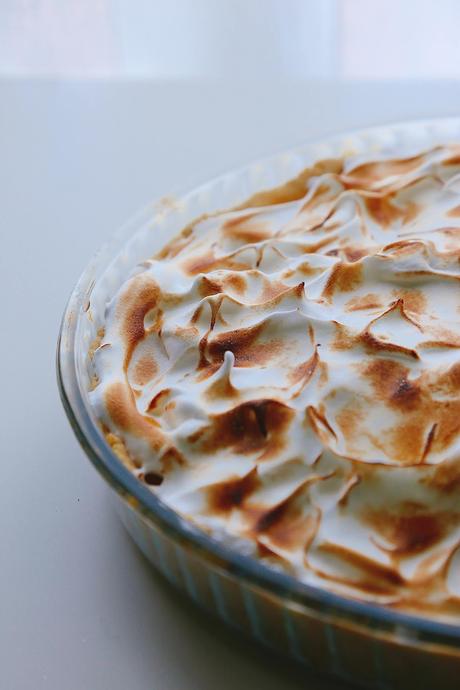 TARTA DE LIMA CON MERENGUE
