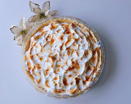 TARTA DE LIMA CON MERENGUE