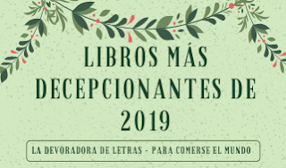 Libros más decepcionantes del 2019