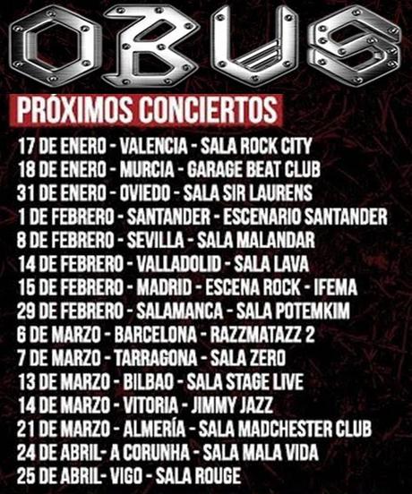 💣 OBÚS lanza su décimo disco de estudio 'Con Un Par' 💣 💣 OBÚS lanza su décimo disco de estudio 'Con Un Par' 💣