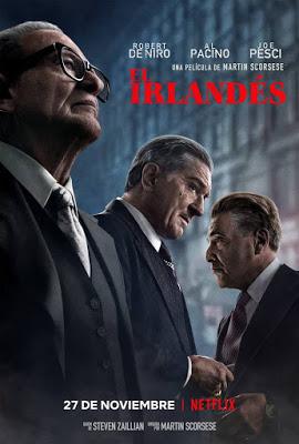 El irlandés, Robert De Niro, Joe Pesci, Al Pacino, Jimmy Hoffa, Netflix