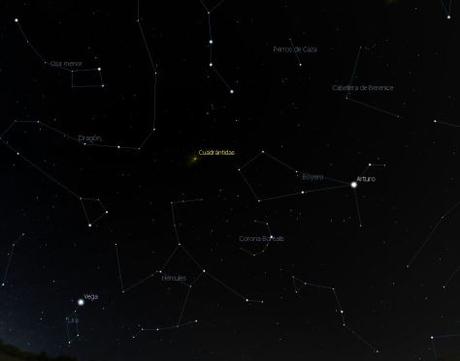 Inicio de año entre centenares de estrellas fugaces: Las Cuadrántidas Inicio de año entre centenares de estrellas fugaces: Las Cuadrántidas