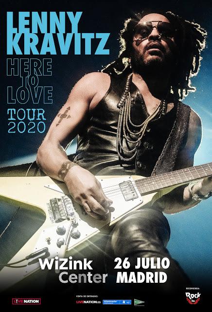 Lenny Kravitz cambia a A Coruña por Madrid: Concierto en el WiZink Center el 26 de julio Lenny Kravitz cambia a A Coruña por Madrid: Concierto en el WiZink Center el 26 de julio