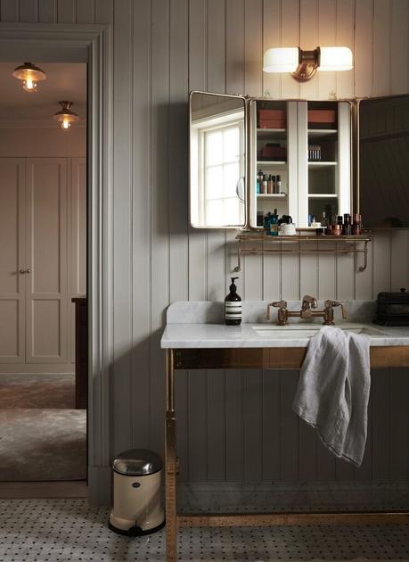 Una elegante casa de Navideña escandinava. Una elegante casa de Navideña escandinava.