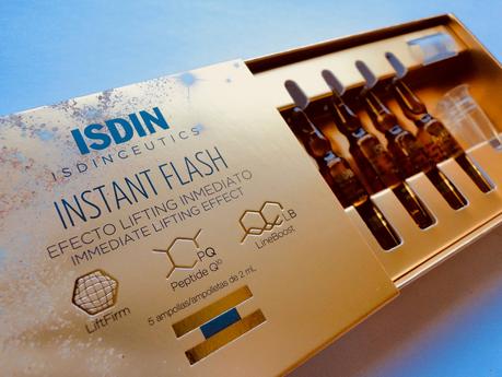Ampollas Instant Flash de Isdin, lifting en unidosis. Ampollas Instant Flash de Isdin, lifting en unidosis.
