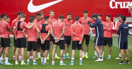 El Sevilla FC vuelve hoy al trabajo