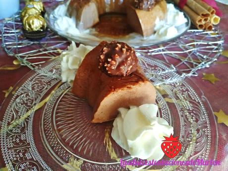 Flan de Ferrero Rocher Flan de Ferrero Rocher