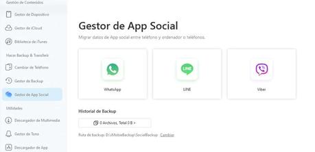 Respaldar mensajes de Whatsapp con Anytrans para iOs