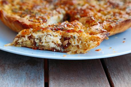 QUICHÉ DE CEBOLLA CARAMELIZADA QUICHÉ DE CEBOLLA CARAMELIZADA