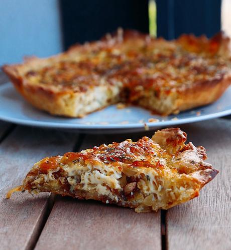 QUICHÉ DE CEBOLLA CARAMELIZADA QUICHÉ DE CEBOLLA CARAMELIZADA