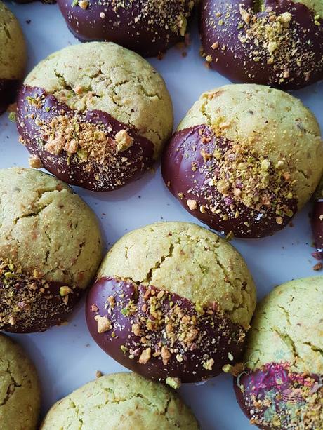 GALLETAS DE PISTACHO