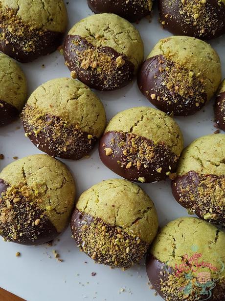 GALLETAS DE PISTACHO