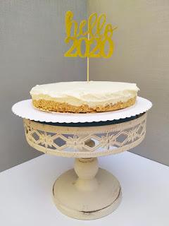 Tarta Vegana De Queso Y Chocolate Blanco