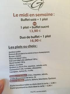 Restaurante Buffet Côté Grill, en Beaune (Francia)