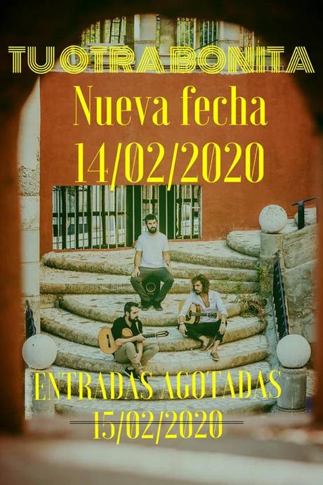 TU OTRA BONITA AGOTAN ENTRADAS PARA SU CONCIERTO EN MADRID EN TIEMPO RÉCORD Y ANUNCIAN NUEVA FECHA TU OTRA BONITA AGOTAN ENTRADAS PARA SU CONCIERTO EN MADRID EN TIEMPO RÉCORD Y ANUNCIAN NUEVA FECHA