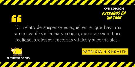 XVII EDICIÓN: EXTRAÑOS EN UN TREN