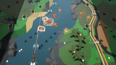 Anunciado Dark Gravity, un nuevo matamarcianos de corte clásico y aspecto low poly