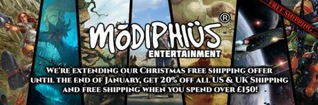 Modiphius Entertainment amplía su oferta de gastos de envío gratis Modiphius Entertainment amplía su oferta de gastos de envío gratis