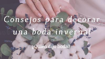 Consejos para decorar una boda invernal