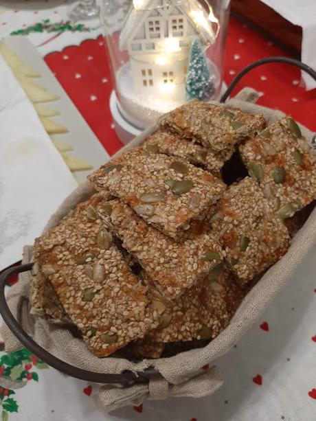 CRACKERS DE SEMILLAS CRACKERS DE SEMILLAS