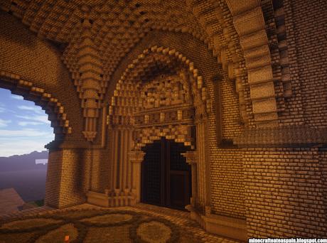 Réplica Minecraft: Iglesia de Santa María la Real y Antigua de Gamonal, Burgos, España.