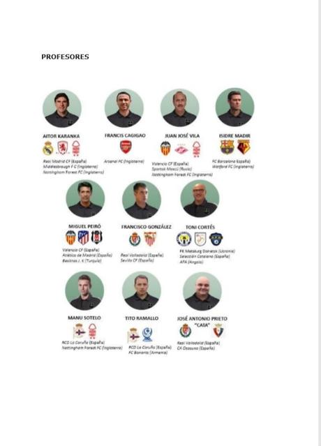 Análisis y Scouting FÚTBOL Nivel 2