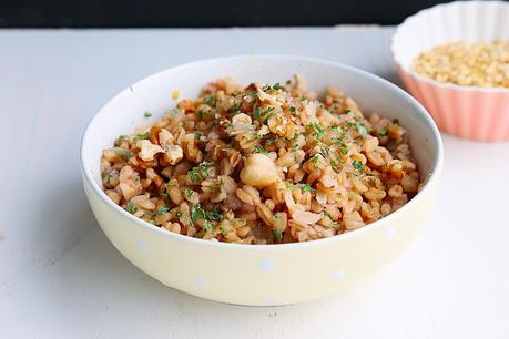 RISOTTO DE TRIGO BULGUR