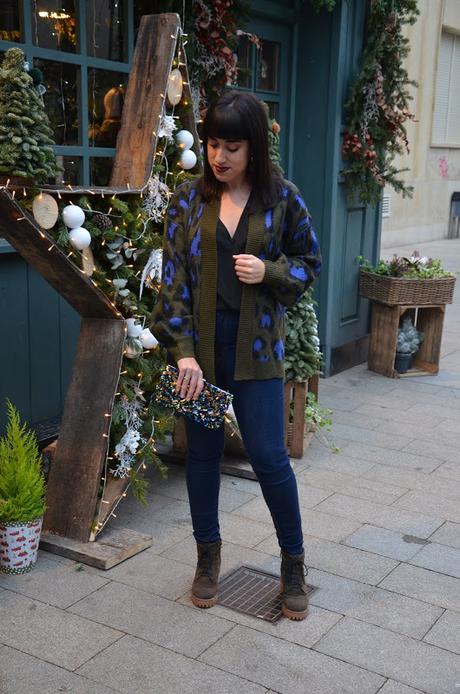 Chaqueta estampado leopardo