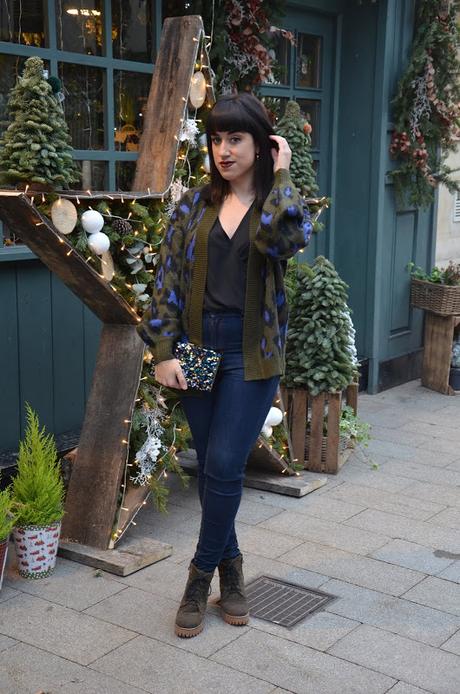Chaqueta estampado leopardo