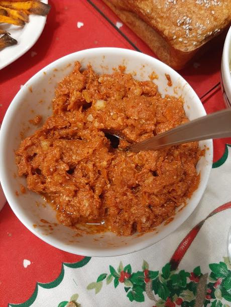 PATE DE TOMATES SECOS (sobrasada vegana) PATE DE TOMATES SECOS (sobrasada vegana)