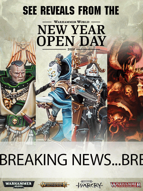 Presentaciones del New Year Open Day 2020 (II): Aos, Warcry y Warhammer Underworlds Presentaciones del New Year Open Day 2020 (II): Aos, Warcry y Warhammer Underworlds